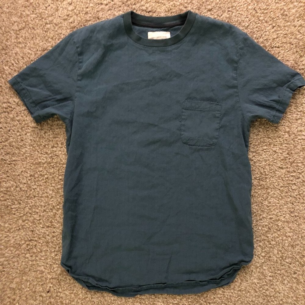 Urban Research Doors Green Pocket T-Shirt Size 38 Medium